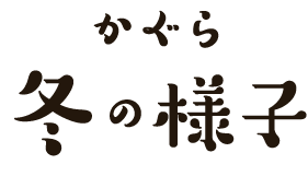 かぐら冬の様子